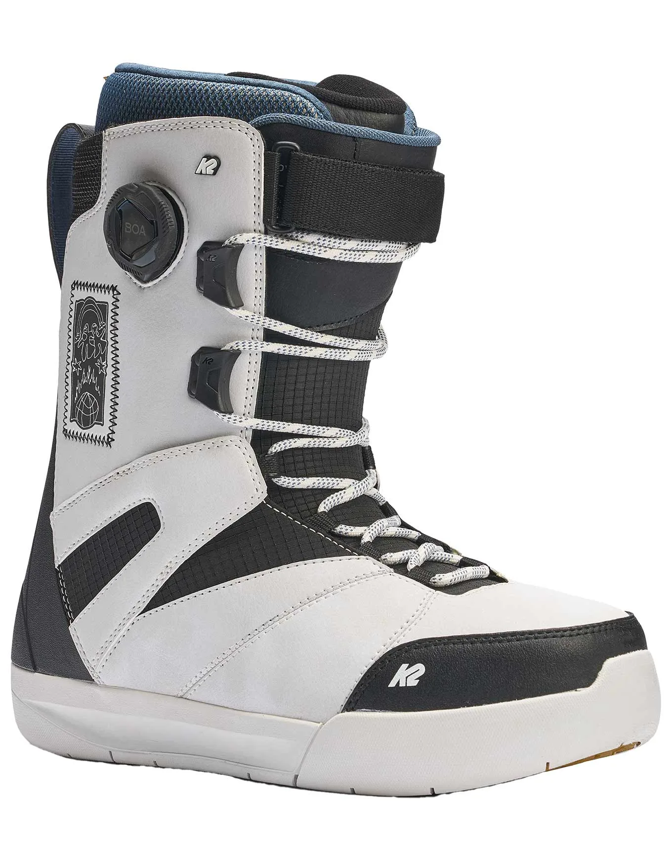 Boots de snowboard freestyle - Overdraft White - Taille 41,5 - Blanc - K2 Snowboard - FashionsVida