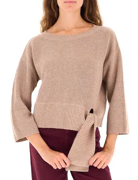 Maglia maniche 3/4 ECRU XS - Pennyblack - FashionsVida