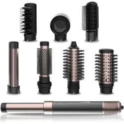 Cepillo moldeador Bamba AirGlam Black 8 en 1