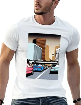 Crowded Road T-Shirt street wear graphic t shirts men workout shirt - Aliexpress - FashionsVida