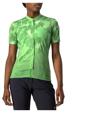 Maglia A Maniche Corte Unltd Sentiero Light Emerald - Castelli - FashionsVida