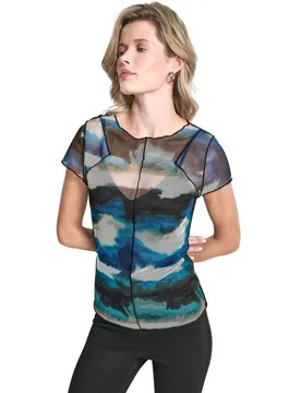 DKNY - Top de estampado abstracto - DKNY - FashionsVida