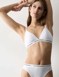 Lille Supima™ Cotton Non Wired Bralette A-E White female