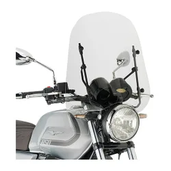 Parabrezza trasparente 8206A Per MOTO GUZZI V7 850 Ston taglia un