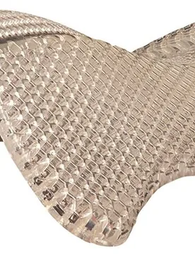 Hexagonal Air-Release Soft Gel Pad transparent - Acavallo - FashionsVida