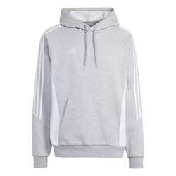 Kapuzenpullover - TIRO24 SWHOOD - M bis XXL - für Männer - Größe XL - grau meliert - Männer - male