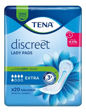 Einlagen Lady Pads discreet weiss - TENA - FashionsVida