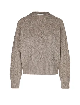 Pull WKDALBEN marron clair XL - Max Mara - FashionsVida