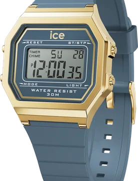 Ice Watch Ice Digit Retro - Midnight Blue Womens 022067 Silicone - One Size - Ice-Watch - FashionsVida