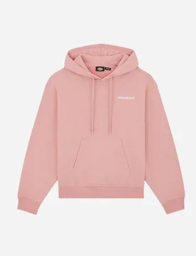 Felpa loretto con cappuccio donna rosa - Dickies - FashionsVida