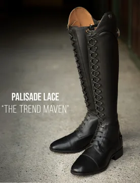 Damen Reitstiefel PALISADE LACE black saffiano 38,5 XSM - Ariat - FashionsVida