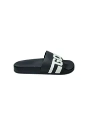 Scarpe Uomo Sliders logo chain black-white