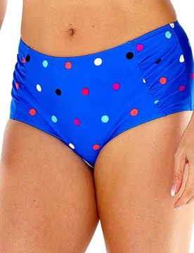 Women's High Waist Bikini Brief in Royal Size: 20 - Royal - Size: 20 - Beachcomber - FashionsVida