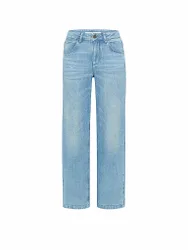 Jeans Relaxed Fit 7/8 azzurro 38