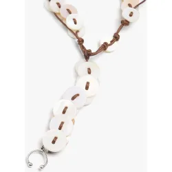 Accesorio para zapatos largo con botones decorativos