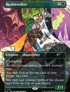 Realmwalker (Foil) (Secret Lair - Featuring: Luke Pearson) Secret Lair Drops - Magic: The Gathering - FashionsVida