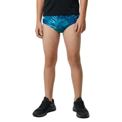 Khaki Tie Dye Swimming Brief Navy 7-8 Years Boys