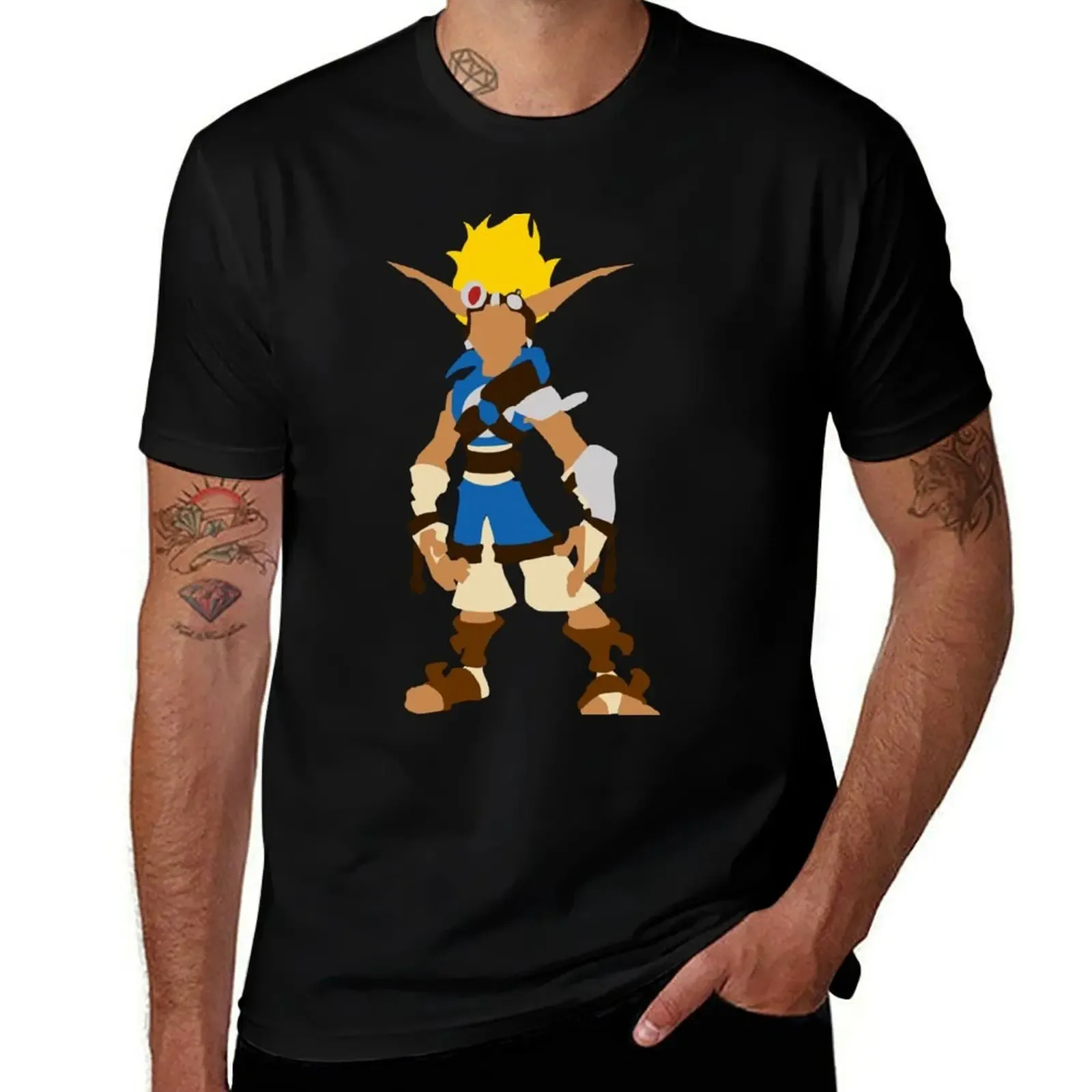 Jak-Jak and Daxter The precursor legacy T-Shirt Plus Size Basic Short Sleeve Top - Aliexpress - FashionsVida