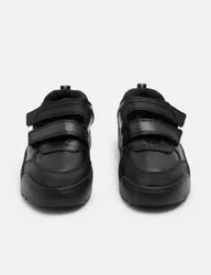 Kids' Leather School Shoes (8 Small - 2 Large) Black male