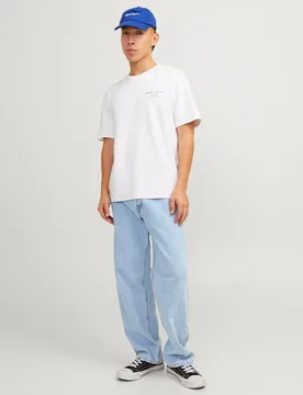 Jack & Jones - Vaquero de corte loose de tiro bajo para hombre - jack & jones - FashionsVida