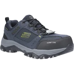 Mens Greetah Waterproof Composite Toe Safety Shoes - Navy - Size Uk 8