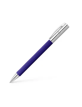 Drehkugelschreiber Ambition Italic Midnight Mauve viola - Faber-Castell - FashionsVida