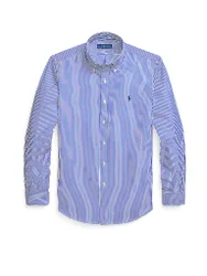 Camicia Custom Fit blu S