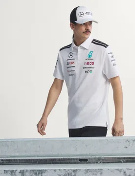 POLO MERCEDES-AMG PETRONAS FORMULA 1 TEAM ENGINEERS S White - Adidas - FashionsVida