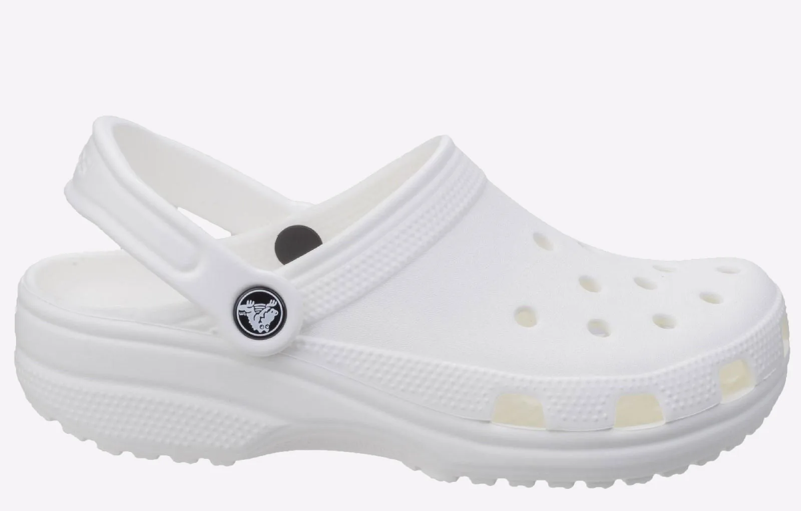 Mens Classic Clogs - White - Size Uk 3 - Crocs - FashionsVida