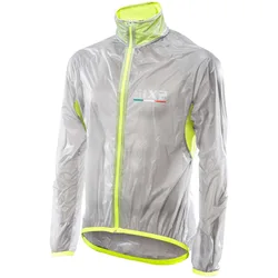 Mantellina Impermeabile Ghost Compatta Giallo fluo Tras taglia S