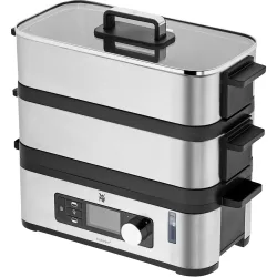 Vaporera kitchenminis con 2 zonas de cocción