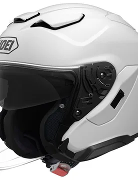 Casco Moto Jet J-CRUISE 3 Mono Bianco Lucido taglia S - Shoei - FashionsVida