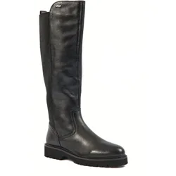 Hannah Leather/textile Womens Black Boots - Size Uk 5