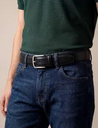 Leather Belt Black male