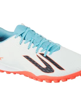 Chaussures De Football Club Tf White Synthetic / Turquoise Synthetic / Pink Trim EU 44 - Skechers - FashionsVida