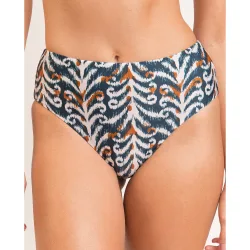 Braga de bikini culotte estampada