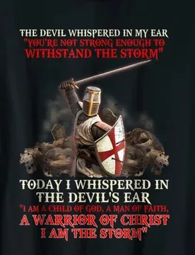 I'm A Child of God A Warrior of Christ. Knights Templar T Shirt. New 100% Cotton Short Sleeve O-Neck T-shirt Casual Mens Top - Aliexpress - FashionsVida