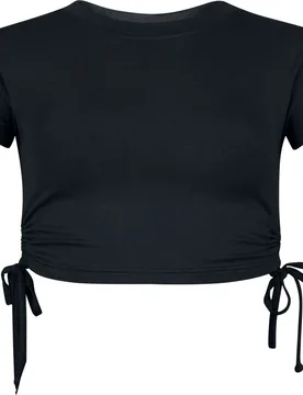 T-Shirt - Calantha Top - XL bis 4XL - für Damen - Größe XL - schwarz - Frauen - female - innocent - FashionsVida
