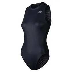 Ows Ti+ Thermal High Neck Swimsuit Black UK 12 Women