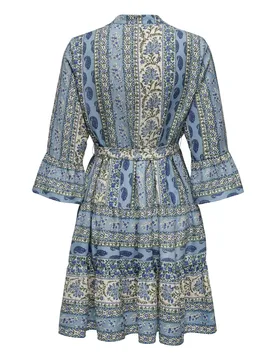 ONLSINA LIFE 3/4 SHORT DRESS NOOS W female - XS - FashionsVida