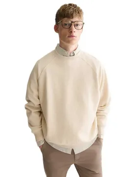Sweat-shirt 184455 Oatmeal Melange XL - Scotch & Soda - FashionsVida