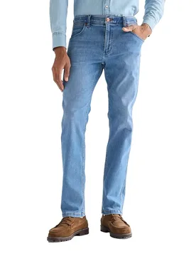 Jeans 112377761 Greensboro Regular Fit Tobacco Ice 38 - Wrangler - FashionsVida