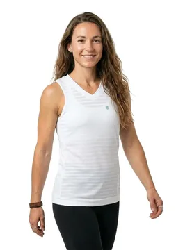 Hypercourt Singlet 2 Sleeveless T-shirt White M - K-swiss - FashionsVida