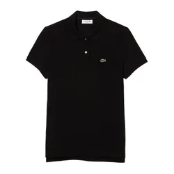 Lacoste Chemise Polo Black 42 Damen