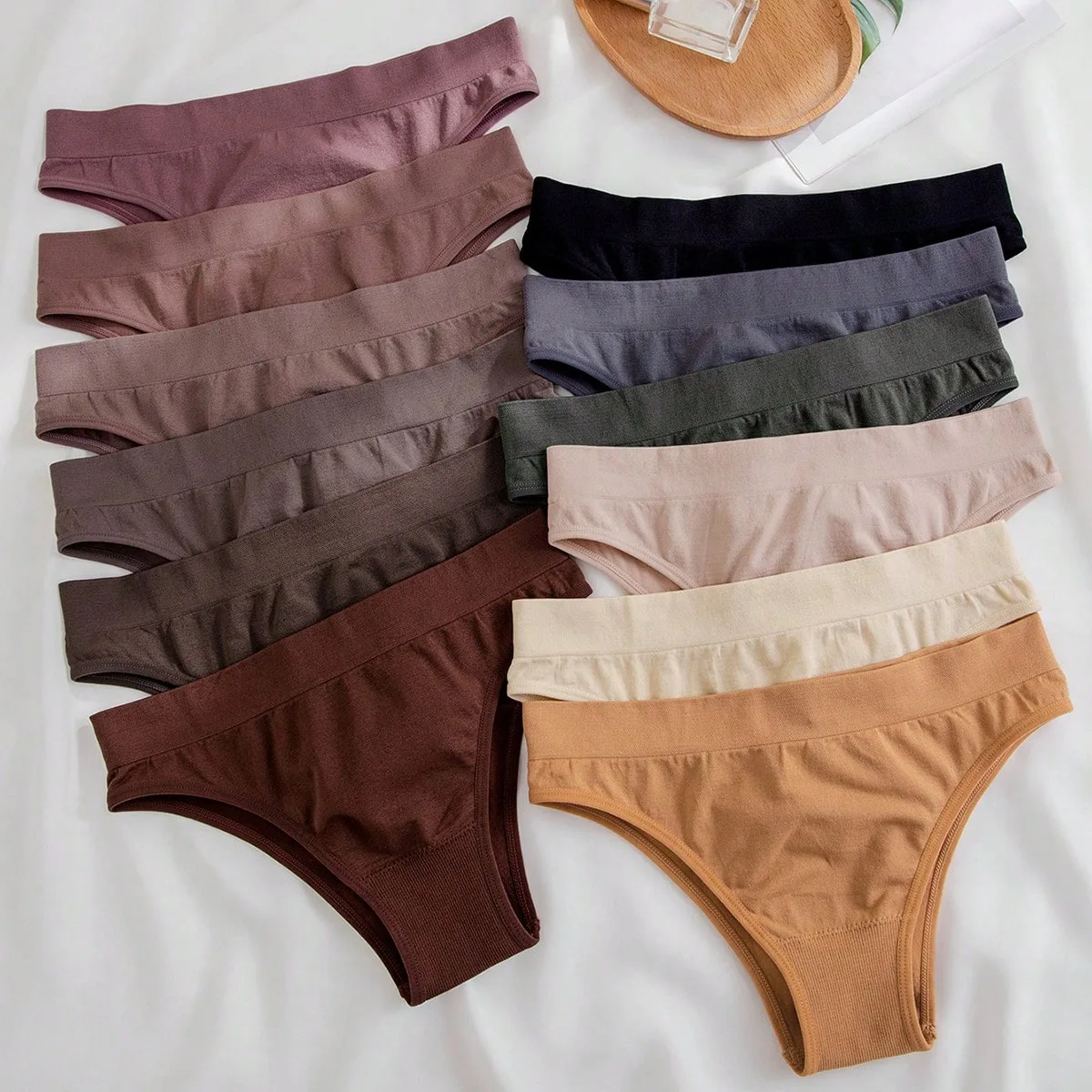Piezas Bragas unicolor simple - Shein - FashionsVida