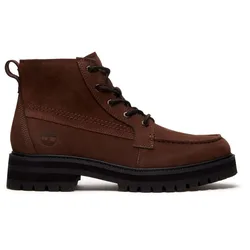 Stivali Britton Drive Mid Lace Up Dark Brown Nubuck EU 42