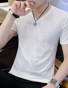 Summer new ice silk short sleeve tshirt men's casual sports quick-drying tee undershirt - Aliexpress - FashionsVida