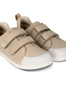 Sneaker Canvi Preschool Barefoot Light Brown EU 20 - Be Lenka - FashionsVida