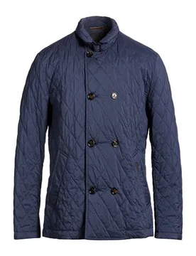 Pufferjacke & Daunenjacke Herren Marineblau 48,58 Herren - Moorer - FashionsVida