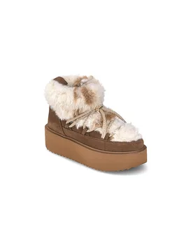 Snowboots TEDDY PLATFORM hellbraun 40 damen - Inuikii - FashionsVida